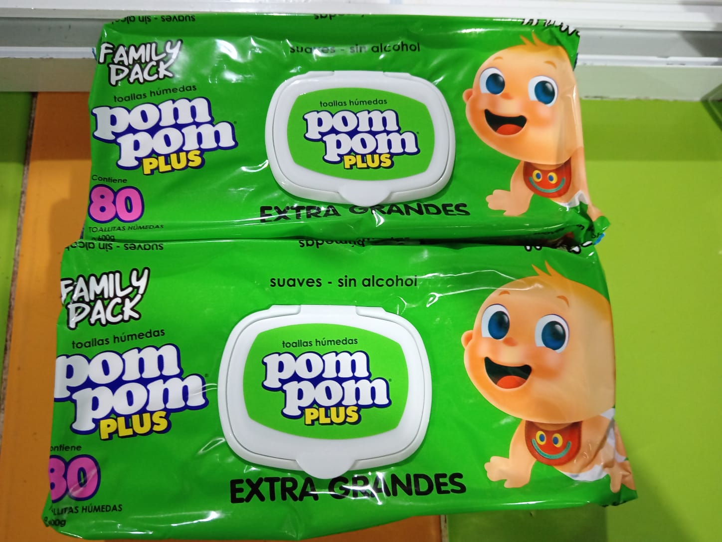 PAQ TOALLITAS HUMEDAS POM POM PLUS