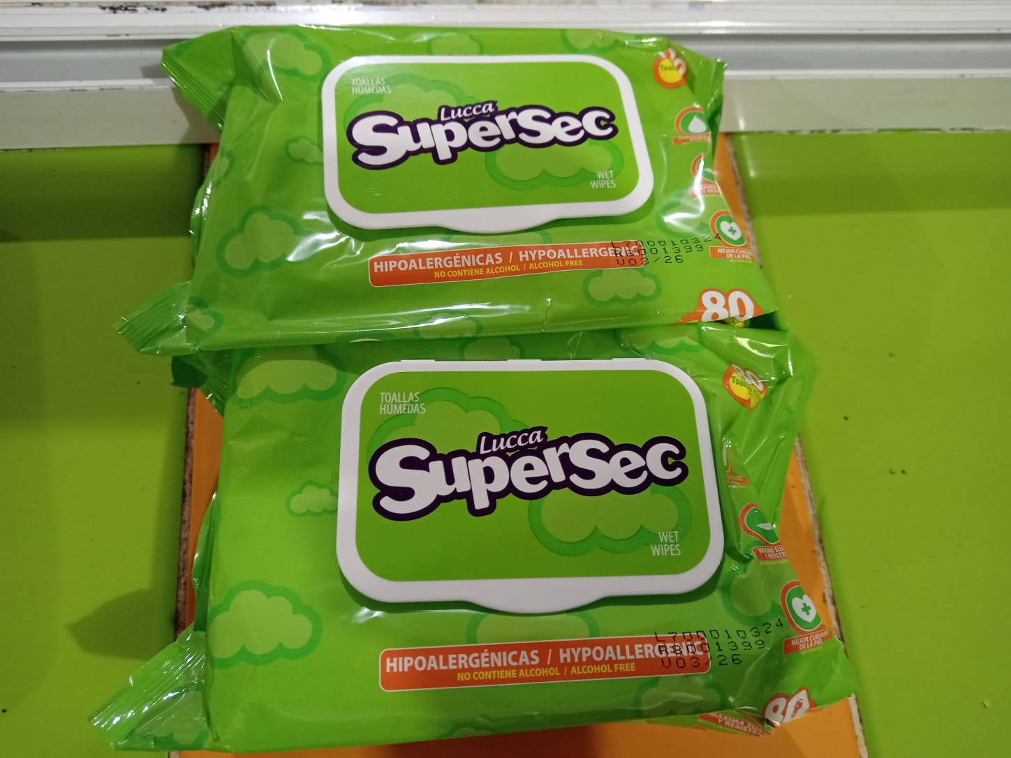 PAQ TOALLITAS HUMEDAS LUCCA SUPERSEC