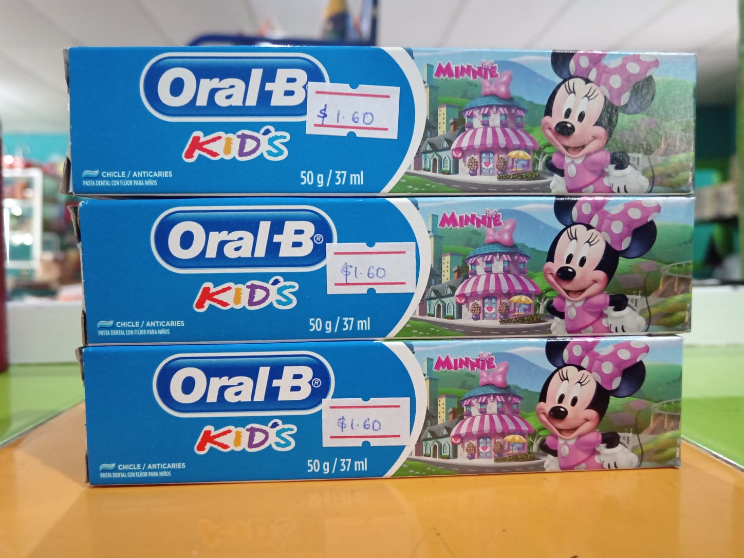 PASTA ORAL B KIDS MINNIE CHICLE 37ML