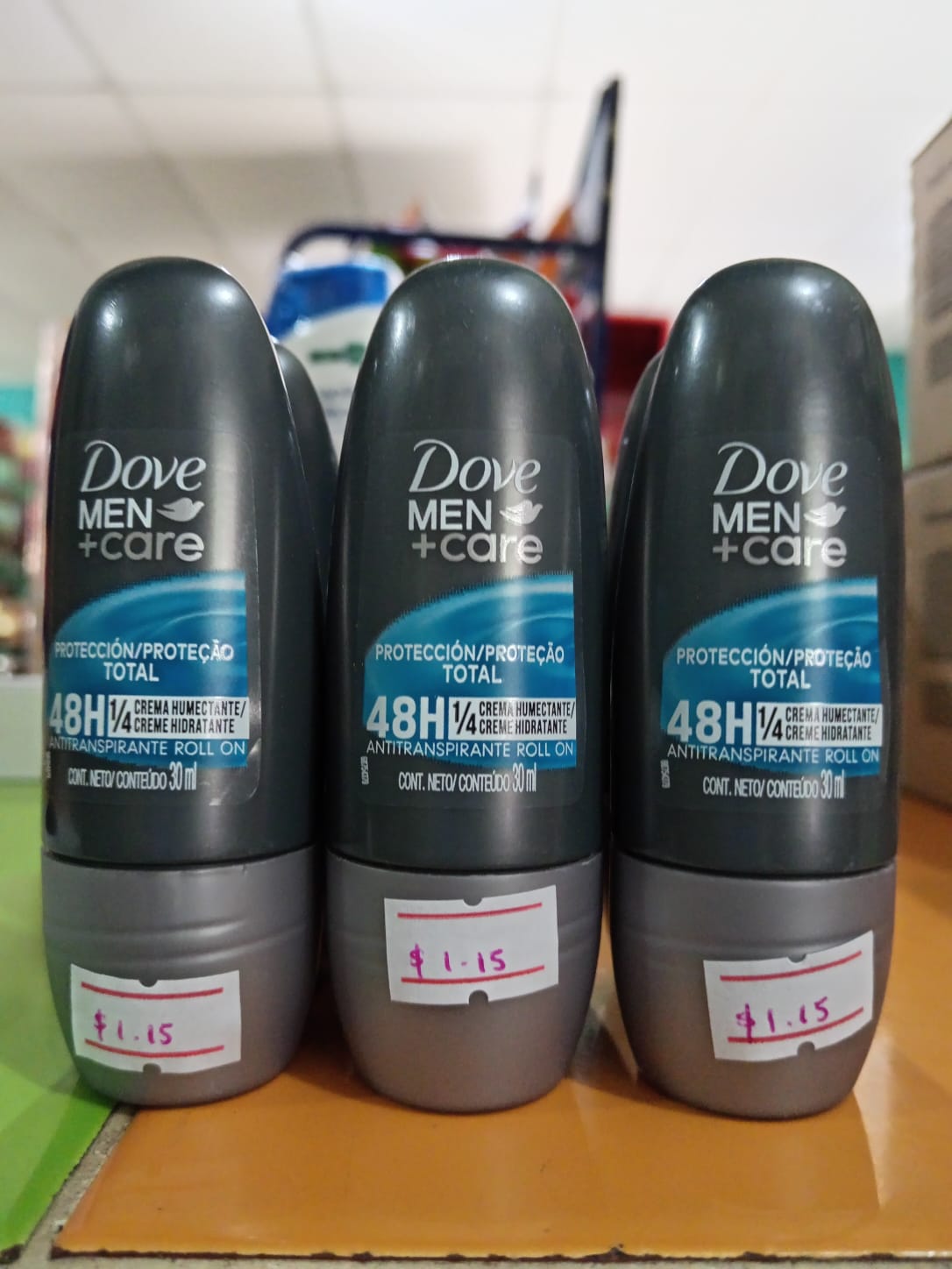 DESODORANTE DOVE MEN + CARE 30ML