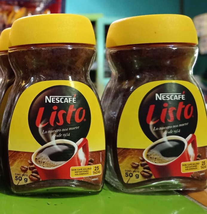 BOTE DE NESCAFE LISTO 50GR