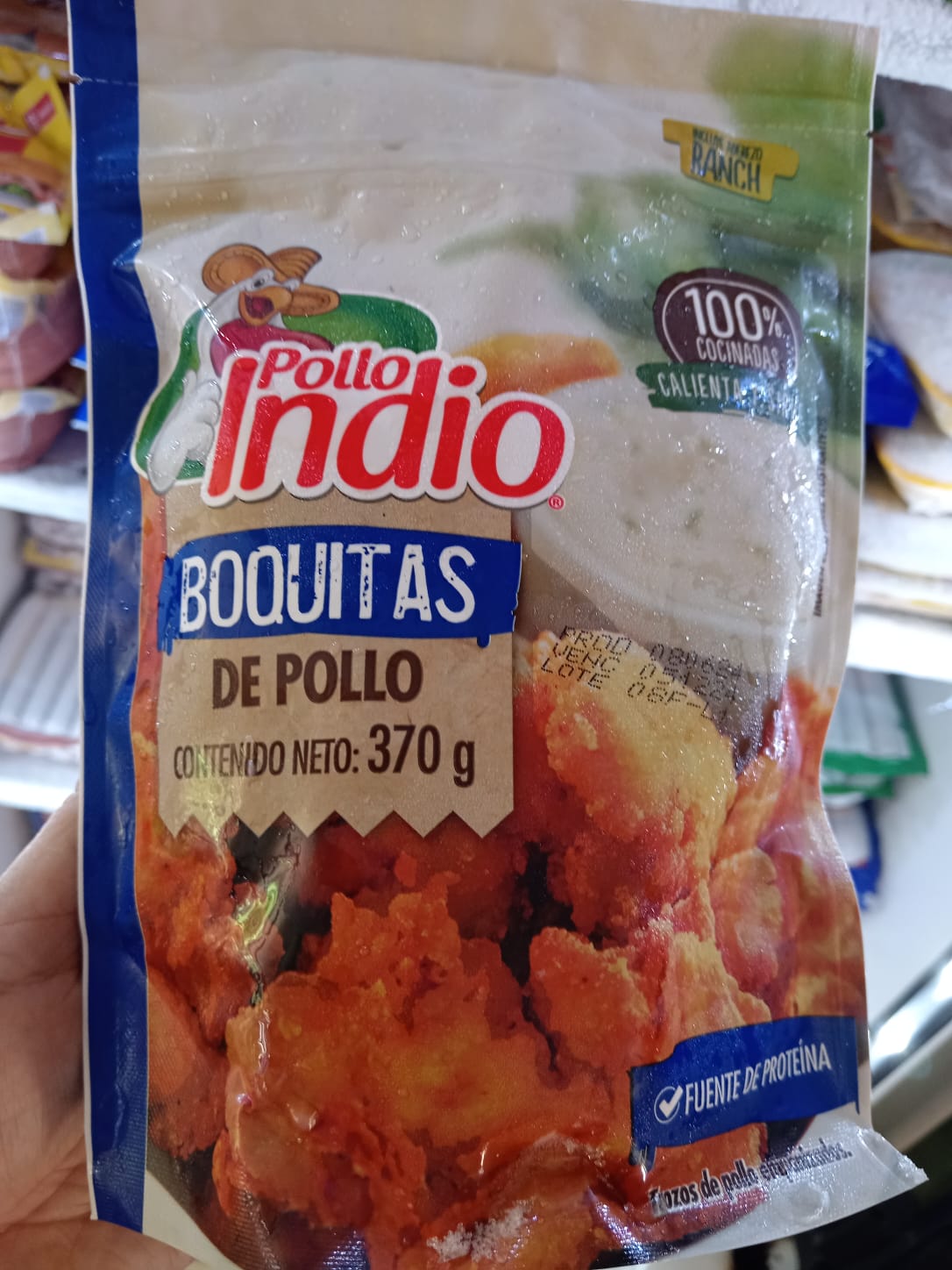 BOLSA DE BOQUITAS DE POLLO
