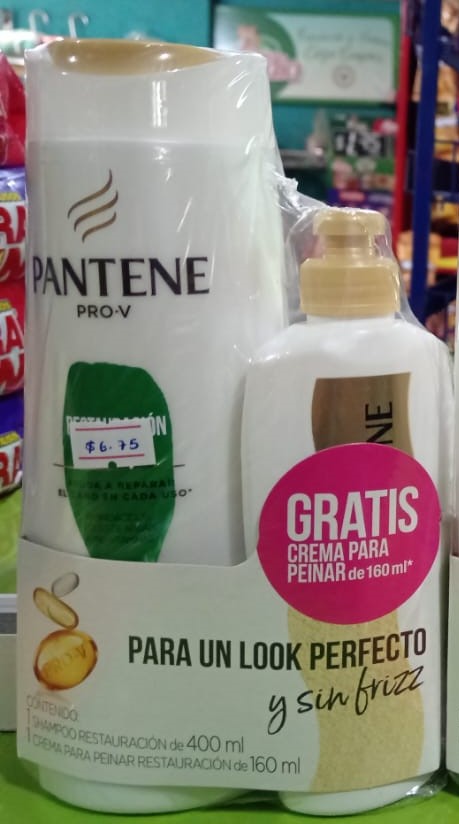 SHAMPOO PANTENE + CREMA PANTENE